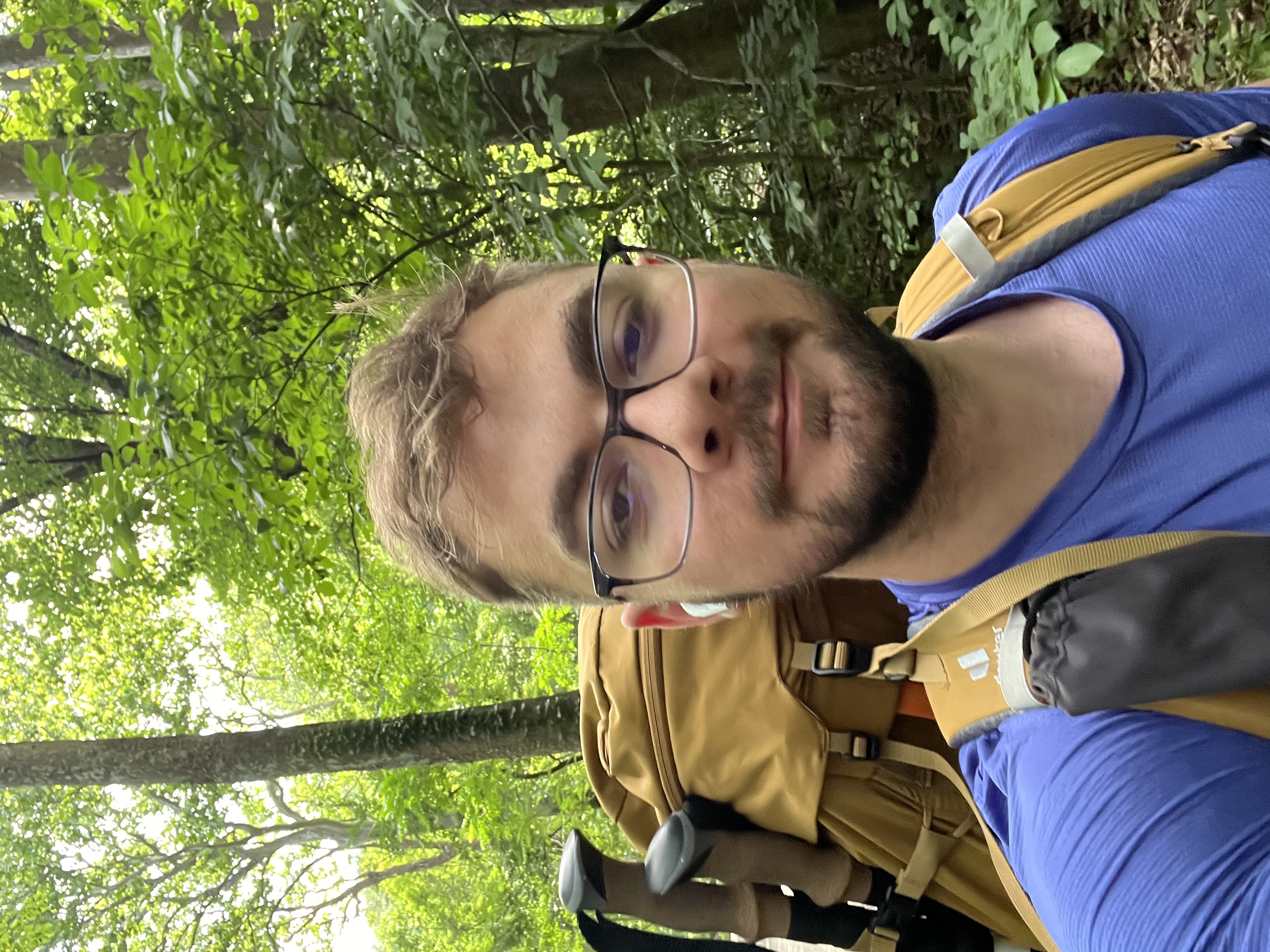 Geared up for hiking